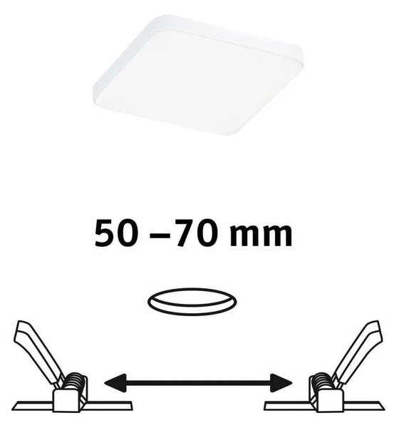 Paulmann 79953 - Faretto LED da incasso per bagno VARIFIT, 6W, IP44, 230V