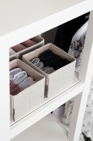 Set di 3 organizer per cassetti beige - Bigso Box of Sweden