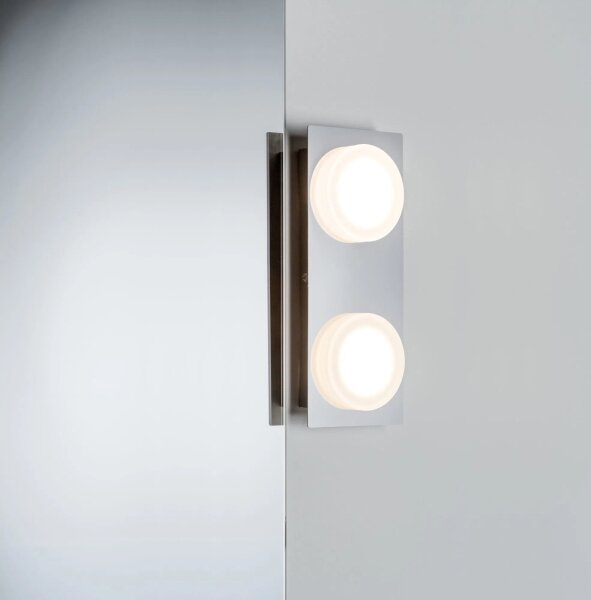 Paulmann 70883 - 2xLED/4,7W IP23 Applique da parete per bagno DORADUS 230V