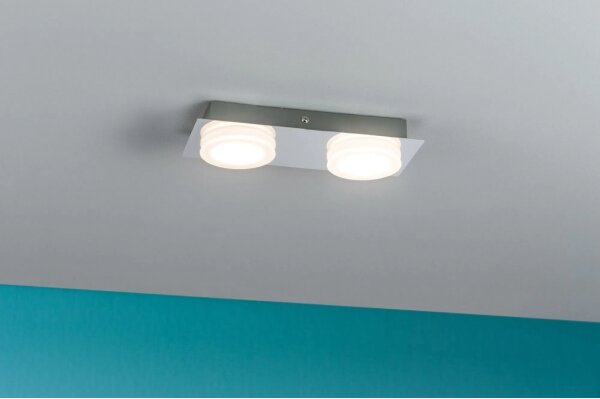 Paulmann 70883 - 2xLED/4,7W IP23 Applique da parete per bagno DORADUS 230V