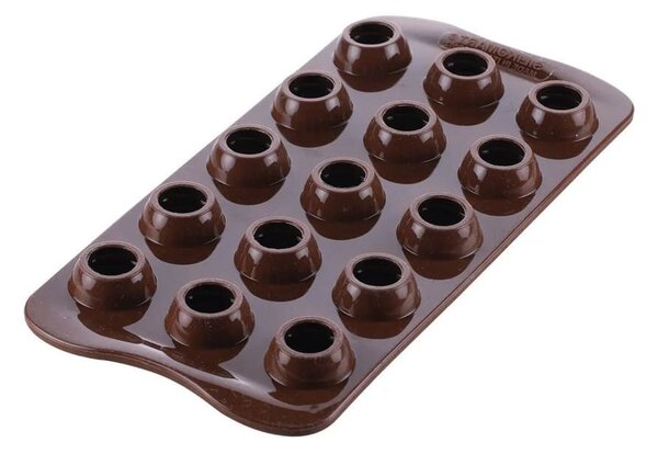 Stampo 15 cioccolatini Choco Spiral in silicone