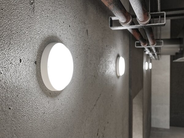 Applique da esterno a LED 9W/230V IP54, bianca
