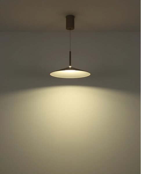 Globo 15635SA - Lampada a sospensione con cavo LAMPONE LED/18W/230V 4000K beige