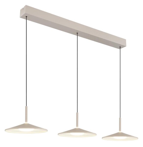 Globo 15635SA-3H - Lampada a sospensione LED con cavo LAMPONE LED/24W/230V 4000K beige