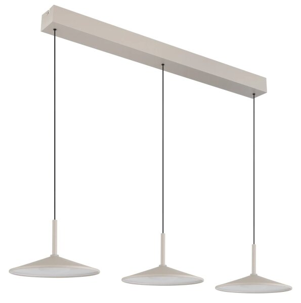 Globo 15635SA-3H - Lampada a sospensione LED con cavo LAMPONE LED/24W/230V 4000K beige