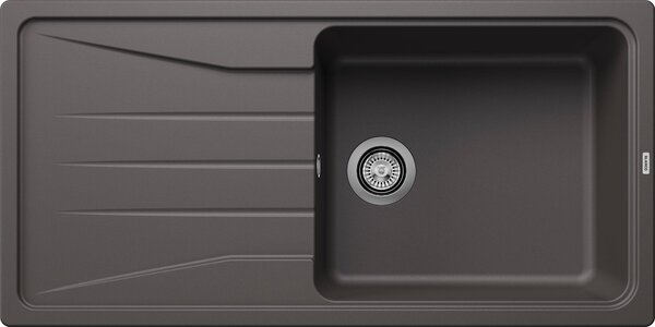 Lavello in granito Blanco SONA XL 6 S 500 x 1000 mm grigio roccia 519690