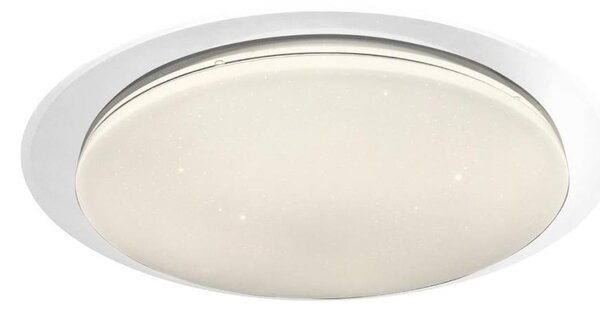 Plafoniera LED dimmerabile SONIC LED/100W/230V 3000-6000K diam. 85 cm bianca + telecomando