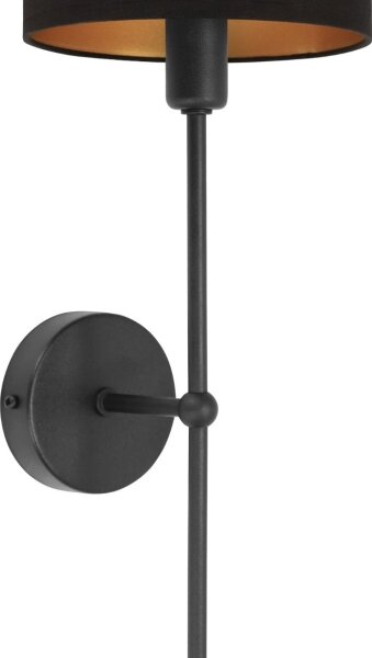 Lampada da parete MADELA 1xE14/40W/230V nera
