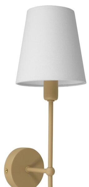Lampada da parete MADELA 1xE14/40W/230V bianco/beige
