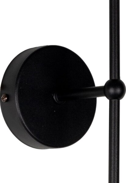 Lampada da parete MADELA 1xE14/40W/230V bianco/nero