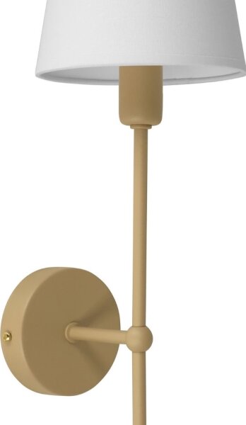 Lampada da parete MADELA 1xE14/40W/230V bianco/beige