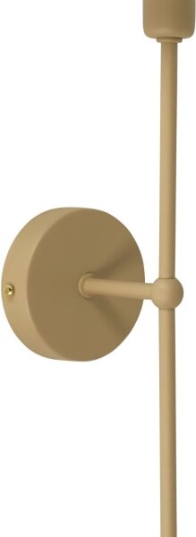 Lampada da parete MADELA 1xE14/40W/230V nera/beige