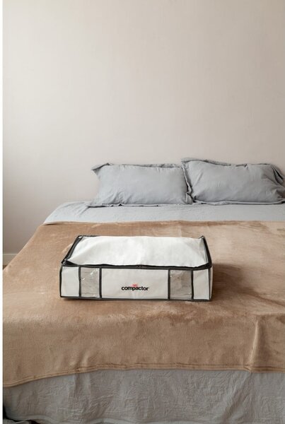 Organizer per vestiti sottovuoto/rinforzato in tessuto 65x50x15,5 cm Life – Compactor