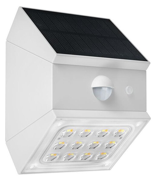 Lampada solare da parete a LED con sensore LED/2,5W/3,7V IP65 1200 mAh bianco