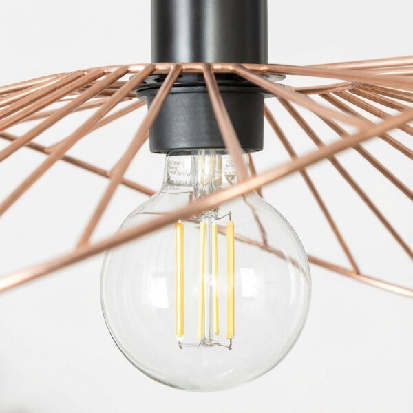 Brilagi - Lampadario LED su cavo CERIA WIRE 1xE27/40W/230V 40x56 cm bronzo