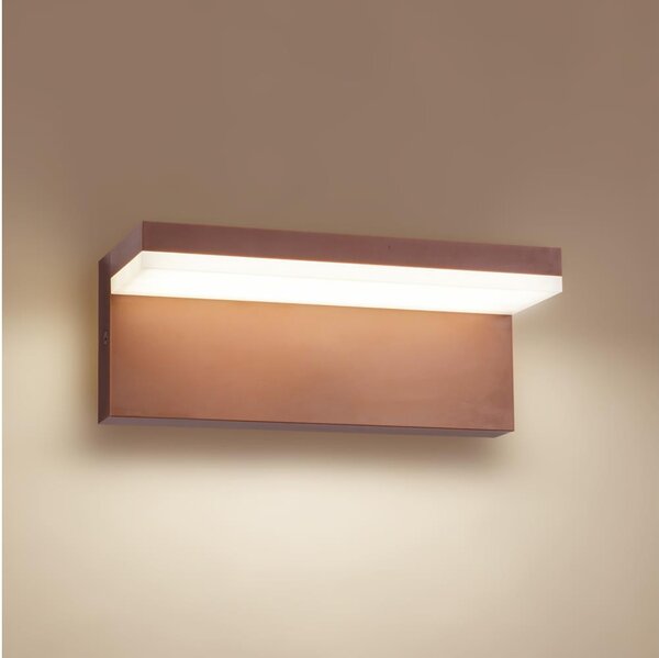 Brilagi - Applique da esterno LED TESSI LED/10W/230V marrone IP54