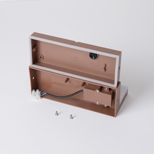 Brilagi - Applique da esterno LED TESSI LED/10W/230V marrone IP54
