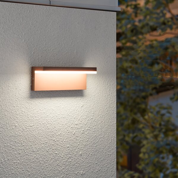 Brilagi - Applique da esterno LED TESSI LED/10W/230V marrone IP54