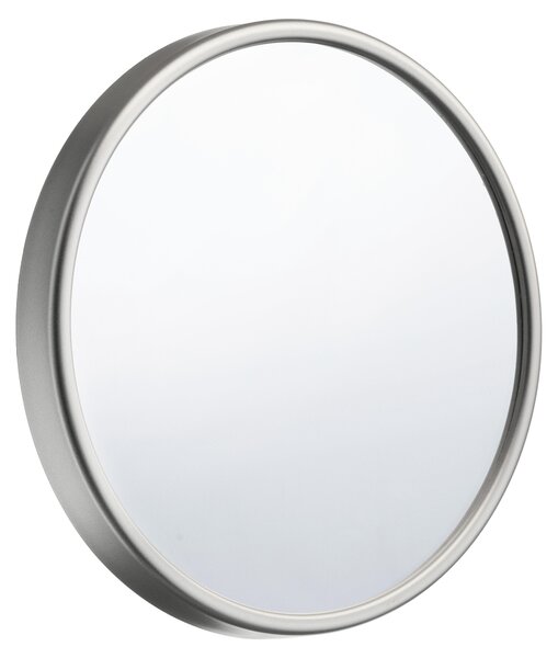 Specchio cosmetico Smedbo con ventosa, ingrandimento 12x, colore argento, modello FS622