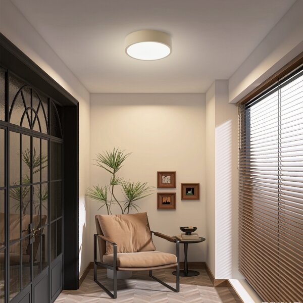 Brilagi -LED Plafoniera POOL LED/18W/230V 3000/4000/6000K diam. 20 cm beige