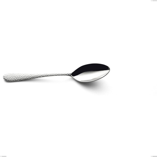 Cucchiaino frutta cortina, Acciaio inox (Aisi 304) acciaio martellato lucido, lunghezza 190 mm