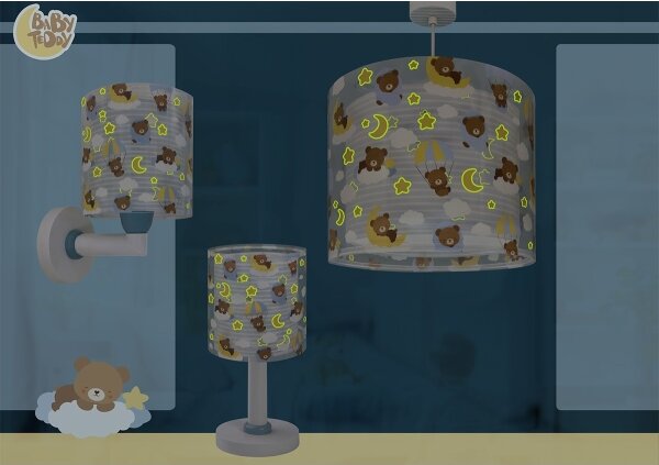 Dalber 41571T - Lampada LED per bambini BABY TEDDY 1xG4/4W/230V blu