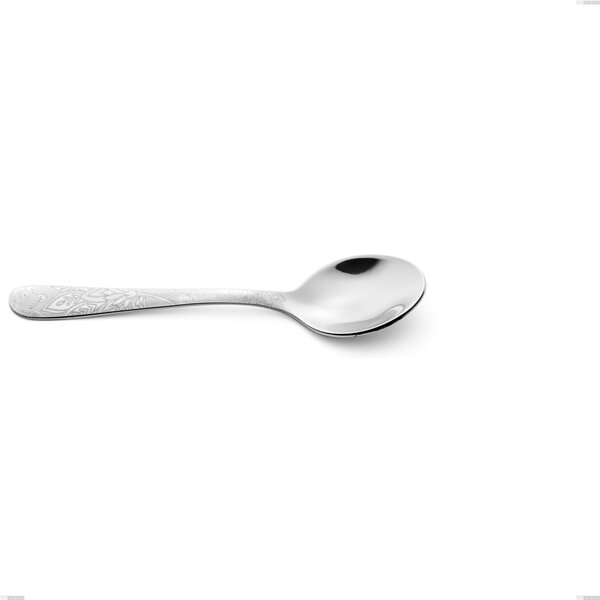 Cucchiaino moka Charme Pechino, Acciaio 18/10 Inox Lucido con incisione al laser, spessore 2,5 mm mm, lunghezza 113 mm