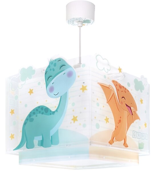 Dalber 63452 - Lampadario per bambini BABY DINOS 1xE27/15W/230V multicolore