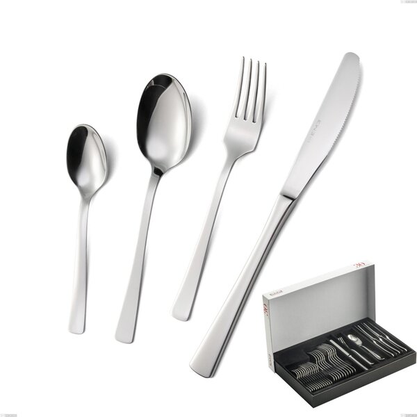 Confezione Panoramica 30 pezzi coltello economico doram, Acciaio inox Aisi 304 lucido, spessore 2.5 mm