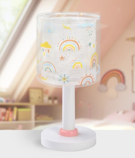 Dalber 41191 - Lampada per bambini RAINBOW 1xE14/8W/230V multicolore