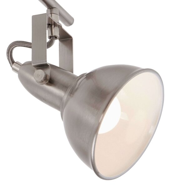 Briloner 2049-042 - Faretto 4xE14/40W/230V argento