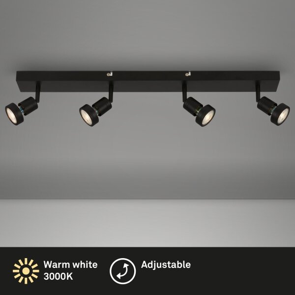 Briloner 2926-045 - Faretto LED 4xGU10/4,9W/230V