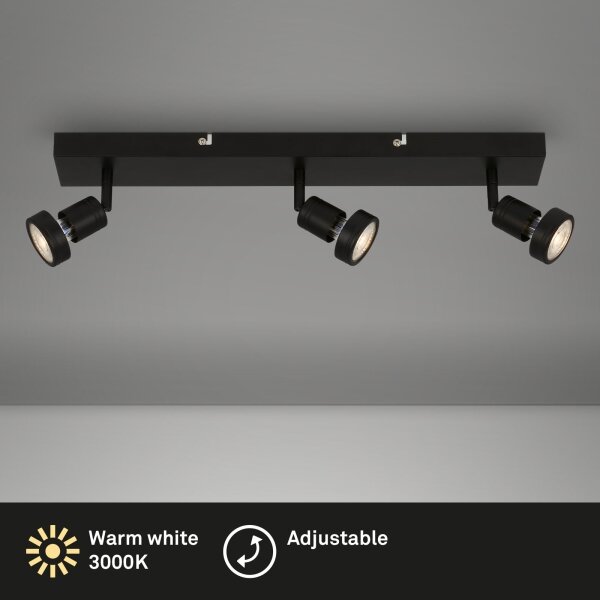 Briloner 2926-035 - Faretto LED 3xGU10/4,9W/230V