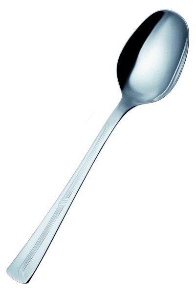 Cucchiaino caff� Linea ELITE linea in Acciaio 18/10 (AISI 304) lunghezza 131 mm, spessore 2,0 mm, finitura inox lucido lavabili in lavastoviglie
