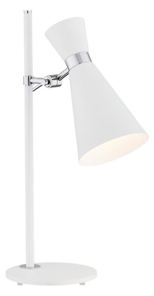 Argon 3890 - Lampada da tavolo LUKKA 1xE27/15W/230V bianca