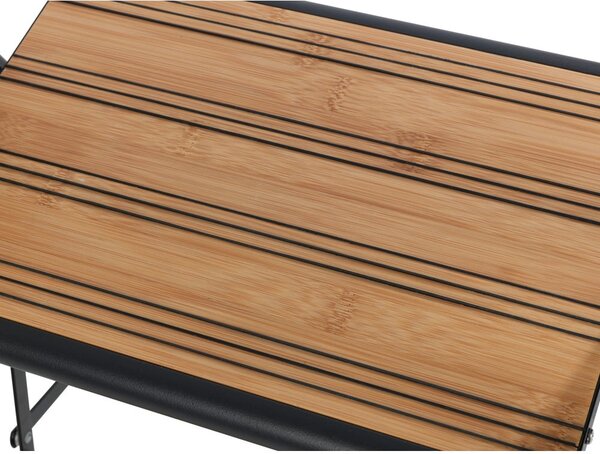 Scala pieghevole antiscivolo in alluminio nero Stepladder II. - Wenko