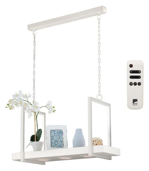 Eglo 39301 - Lampadario a catena LED RGBW dimmerabile CALAMONA 3xLED/6W/230V + telecomando