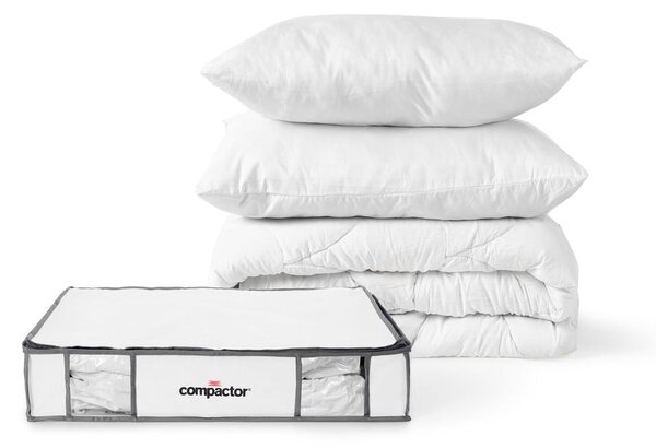 Set di organizer per vestiti sottovuoto/rinforzati in tessuto 3 pz 45x65x15,5 cm Life – Compactor