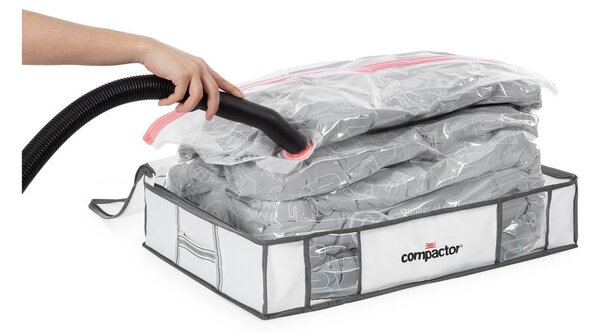 Set di organizer per vestiti sottovuoto/rinforzati in tessuto 3 pz 45x65x15,5 cm Life – Compactor