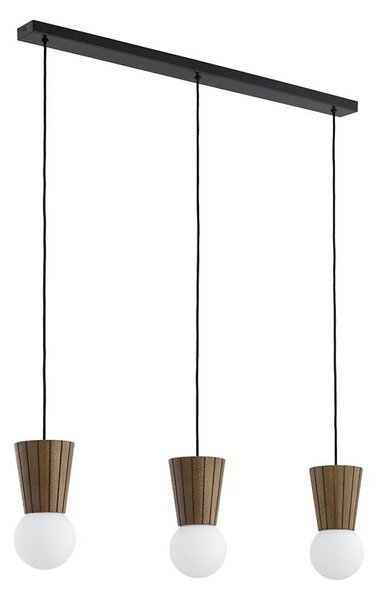 Argon 6358 - Lampadario da bagno a sospensione con cavo VOLANTE 3xG9/6W/230V IP44 marrone