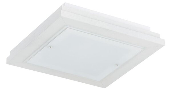Argon 1865 - Plafoniera da soffitto TABOR 4xE27/15W/230V 42x42 cm bianca
