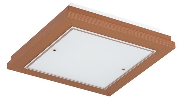 Argon 7268 - Plafoniera TABOR 2xE27/15W/230V 32x32 cm terracotta