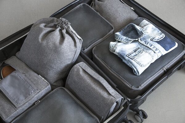Organizzatore da viaggio in tessuto - Bigso Box of Sweden
