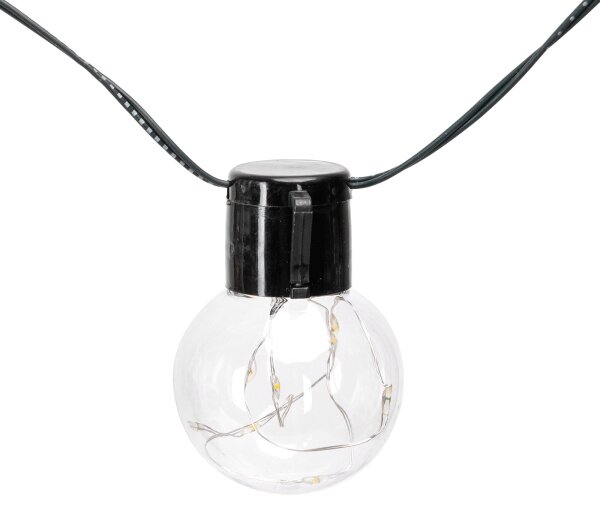 Aigostar - Catena solare a LED 20 LED/8 funzioni 11,5 m IP65 multicolore