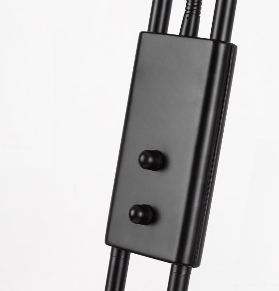 Brilagi - Lampada da terra dimmerabile SCARLETT 1xR7s/230W/230V + 1xG9/40W nera