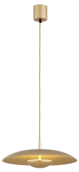Argon 8869 - Lampadario a sospensione su cavo BOLTON LED/12,5W/230V 3000K dorato