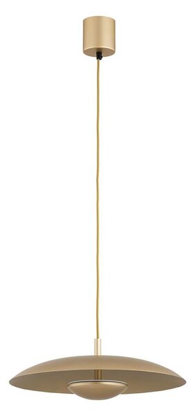 Argon 8869 - Lampadario a sospensione su cavo BOLTON LED/12,5W/230V 3000K dorato