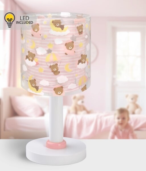 Dalber 41571S - Lampada LED per bambini BABY TEDDY 1xG4/4W/230V rosa