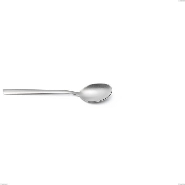 Cucchiaino frutta Fashion sabbiato , 18/10 (AISI304) , spessore 3 mm Lunghezza 188 mm inox sabbiato