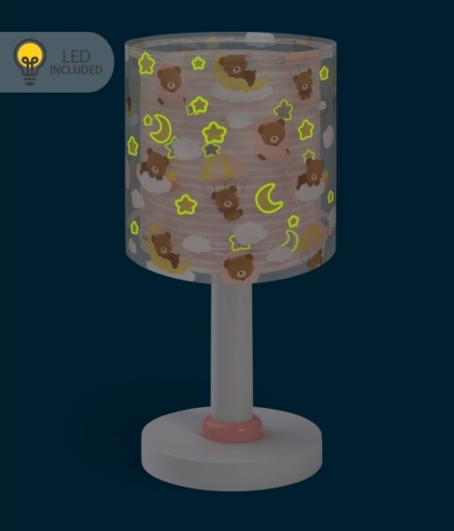 Dalber 41571S - Lampada LED per bambini BABY TEDDY 1xG4/4W/230V rosa